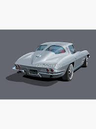 Image result for Silver Blue 1963 Corvette