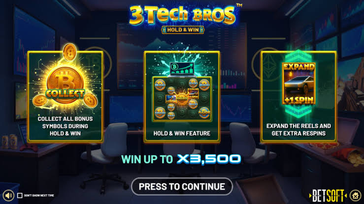 3 Tech Bros - Hold & Win™ (Betsoft) Slot Review & Demo
