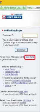 There is nothing to worry. How To Reset Password In Hdfc Netbanking After Forgetting Ipin