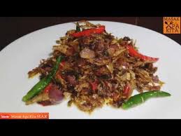 Cuci buah belimbing buluh sebersihnya. Sambal Hitam Bilis Versi Pahang Cara M A K By Masak Apa Kita M A K Youtube Lunch Food Sambal