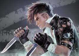 Japanese anime series a new tab and wallpapers extension of great wallpapers that we have prepared for anime is available to you for free. Hd Wallpaper Anime Boy Fight Knife Males Men Original People Warrior Wallpaper Flare
