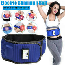 Electric Vibrating Slimming Belt Waist Leg Belly Fat Burning Abdomen Massager Uk Ebay