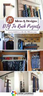 Maybe you would like to learn more about one of these? 20 Diy Tie Rack Projects How To Make Tie Rack