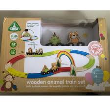 Activity tables are the perfect place for little ones to play and learn. Elc Wooden Animal Train Set Hobbies Toys Toys Games On Carousell