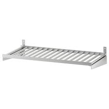 Things are sliding off of it. Kungsfors Shelf Stainless Steel Ikea