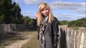 shy teen Vicky does her first porno audition