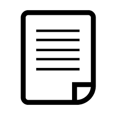 Download Document Letter Note Page Paper Report Icon Free Download SVG, PNG, EPS, DXF File