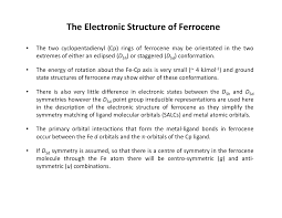 Solved 5. Consider The Organometallic Compound, Ferrocene | Chegg.Com