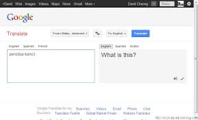 Malay translation to or from english. Google Translate And Perodua Kancil Tech Sharing