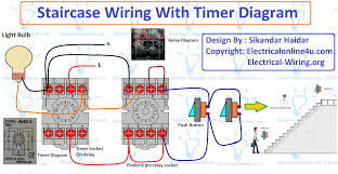 Relays control one electrical circuit by opening and closing contacts. This Post Is About The Staircase Timer Wiring Diagram In The Diagram I Use The On Delay Timer Finder 8 Pin Relay Re Electrical Circuit Diagram Timer Diagram