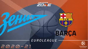 Tons of awesome fc barcelona 2020 wallpapers to download for free. 2020 21 Euroleague Zenit St Petersburg Vs Fc Barcelona Preview Pick The Stats Zone