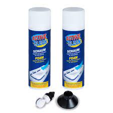 Cleaning whirlpool tub jet nozzles, air controls and water inlet screen. Jetted Tub Hygienic Cleaner Biofilm Remover Active Clean Duo New