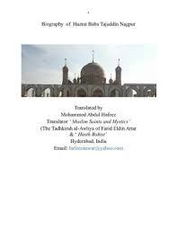 This app is all about indian sufi saint known as tajuddin baba. Calameo The Biography Of Hazrat Baba Tajuddin Nagpur Spl
