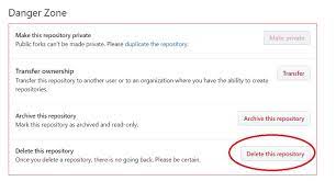 To delete the github repository, github will ask for password for authentication. How To Delete A Repository From Github Meccanismo Complesso