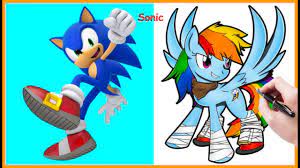 My little pony funko pop! Sonic Boom Characters As My Little Pony Youtube