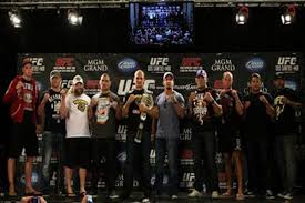 The new ufc logo is on the right. Ufc 146 Could Tonight S Biggest Event Be The Quickest Main Card In Ufc History Mmamania Com