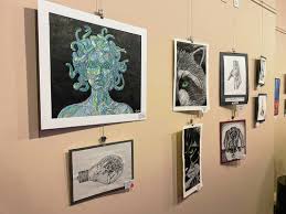 ARTISTIC AMBITION: Student art show puts local talent