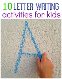 Fun Ways To Practice Writing Letters Preschool Writing Preschool Learning Handwriting Activities