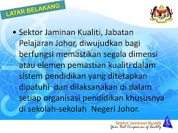 Jabatan akauntan negara malaysia negeri johor telah diwujudkan pada tahun 1977. Buku Pengurusan Sektor Jaminan Kualiti Ppt Download