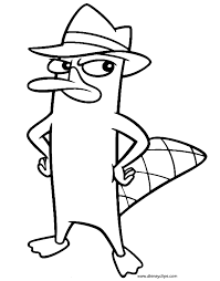 For the extreme popularity of this character, it is widely sought after in online coloring pages. Pin By S Petri On Phineas Ferb In 2021 Disney Coloring Pages Coloring Pages Cartoon Coloring Pages