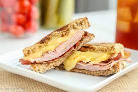 This link is to an external site that may or may not meet accessibility guidelines. Bacon Ham Grilled Cheese With Brown Sugar Mustard Sauce