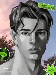 Mastering Greyscale Portraits: A Step-by-Step Drawing Process