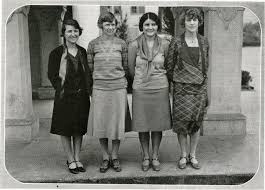 By 1930 Fjc Had Four Women Coaches Left To Right Florence Randall Head Of The Women S Physical Education Dep Fullerton College History Physical Education