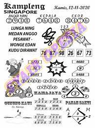 Syair Sgp Opesia 23 November 2020