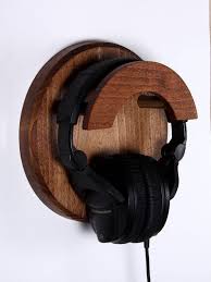 Arbor Headphones Wall Hanger Diy Headphone Stand Diy Headphones Headphone Stands