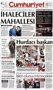 Cumhuriyet Gazetesi 1 Sayfa 11 Ocak 2020 11 Ocak Isyeri Kanal