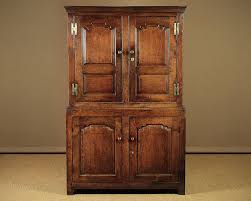 18th.c. welsh oak kitchen cupboard c