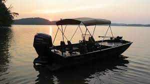 What Is A Bimini Or Boat Top Boat Canopy Boat Jon Boat