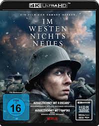 Im Westen nichts Neues (2022) (4K Ultra HD) [Blu-ray]: Amazon.ca: Kammerer,  Felix, Brühl, Daniel, Schuch, Albrecht, Striesow, Devid, Hilmer, Aaron, ...