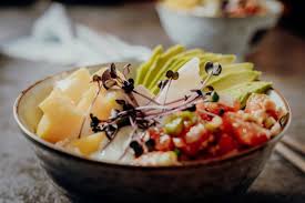 Poke Bowl Mit Lachs Mango Aus Hawaii Reisehappen