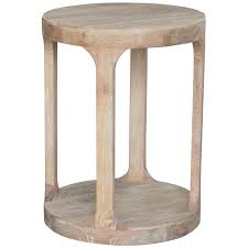 Frans Solid Oak Timber Round Side Table White Washed Oak Side Table Round Side Table White Washed Oak