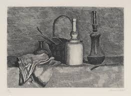 Artwork page for 'still life', giorgio morandi, 1960 a clarinet lies on a mantelpiece at the centre of this playful work. Still Life With Drapery By Giorgio Morandi Obelisk Art History
