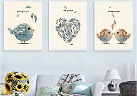 Malen Nach Zahlen Leinwand Vorlage Motiv Vogelliebe Home Decor Decals Home Decor Gallery Wall