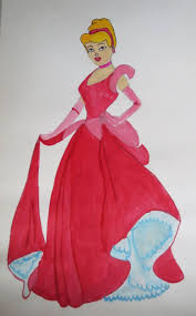 Unhappy she was, for her mother was dead, her father had married another woman, a widow with two daughters, and her stepmother. Cinderella Painting By Ramya Jetty Saatchi Art