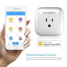 Koogeek Home Smart Plug Wi Fi For Apple Homekit Control Connected Devices O3i9 Go Shop Electronics Apple Homekit Kit Homes Smart Plug