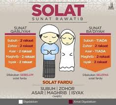  Solat Sunat Rawatib Sembahyang Pengetahuan Sunat