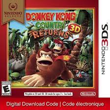 3ds Nintendo Selects Donkey Kong Country Returns 3d Digital Download Donkey Kong Country Donkey Kong Country Returns Donkey Kong