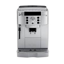 When shopping for an espresso machine, among the millions of features advertised is the bar pressure rating of the machine, meaning how much pressure is used to force the water through the coffee grounds in the portafilter. Delonghi Magnifica Xs Compact Fully Automatic Black And Silver Espresso Machine And Cappuccino Maker Ecam22110sb The Home Depot