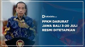 Ketentuan detil ppkm darurat disampaikan menteri koordinator bidang kemaritiman. Video Ppkm Darurat Jawa Bali 3 20 Juli Resmi Ditetapkan News Katadata Co Id