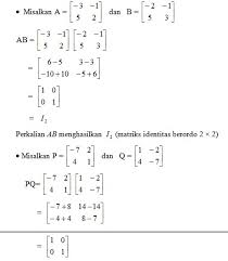 We did not find results for: Ide 27 Invers Matriks Ordo 2x2