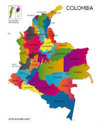 Mapas de colombia para colorear, mapa político, mapa regiones naturales, mapa de colombia con las capitales. Mapa De Colombia Para Pintar E Imprimir En Pdf Mas Vector En 2021 Mapa De Colombia Cultura De Colombia Historia De Colombia