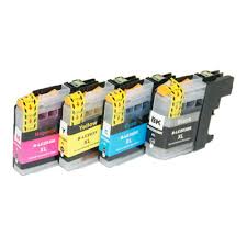 Lc 201 black cartridge 260 printed pages (@ 5% coverage) and again 260 pages for each color cartridge. Brother Lc201 Black Color