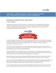 Real Estate Group Of The Year: Gibson Dunn
