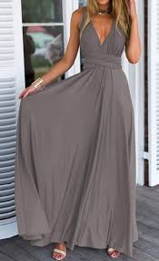 Solid Color Free Matching Maxi Dress Pretty Prom Dresses Maxi Dress Fashion