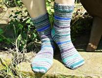 Can you knit socks with DK?