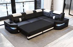 The site owner hides the web page description. Leder Eck Couch Como L Form Sofa Schwarz Ecksofa Recamiere Ledersofa Led Modern Ebay